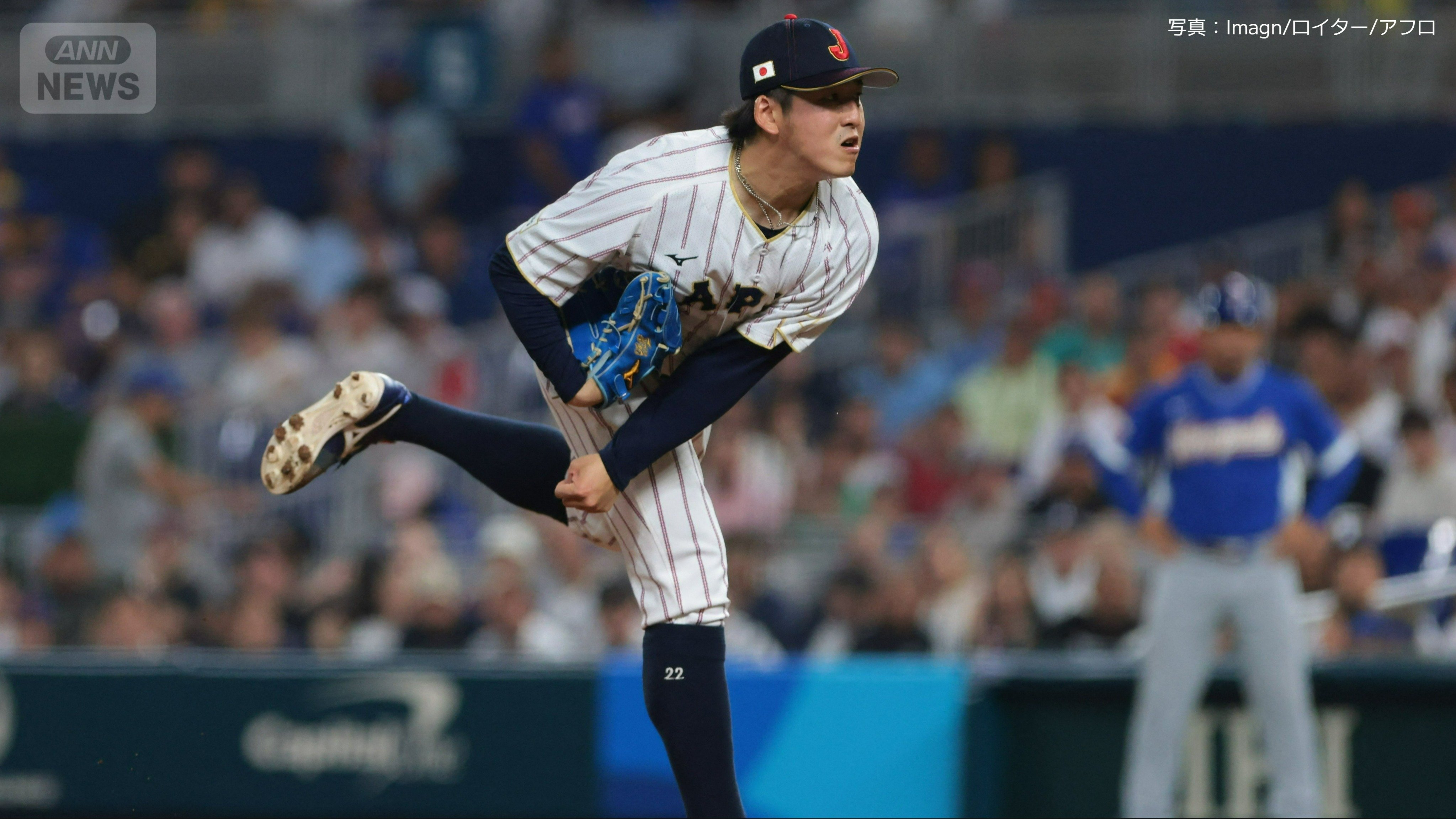 二番手でマウンドに上がった隅田知一郎投手