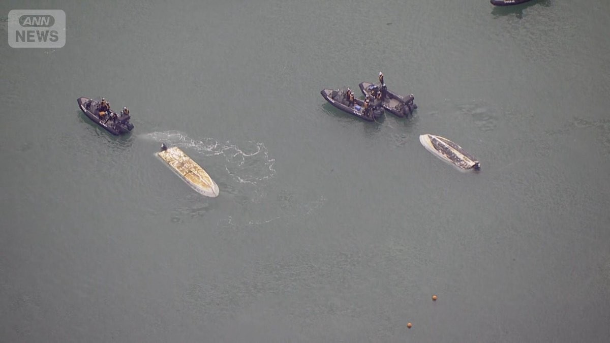 沖縄・辺野古で転覆の2隻は基地建設反対活動に使用　調査中の海保艇も転覆