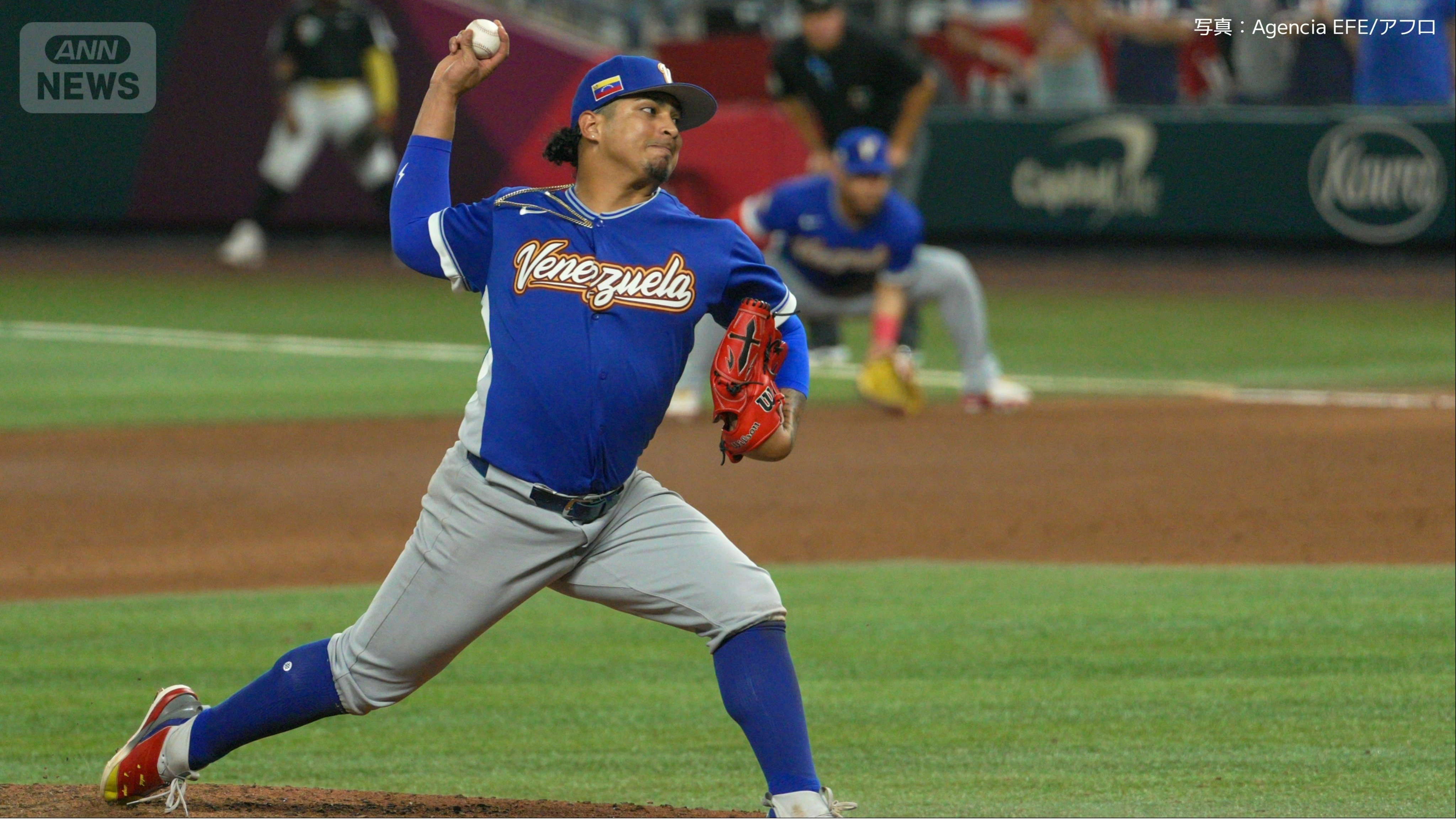 抑えを務めたベネズエラのD.パレンシア投手（26･カブス）