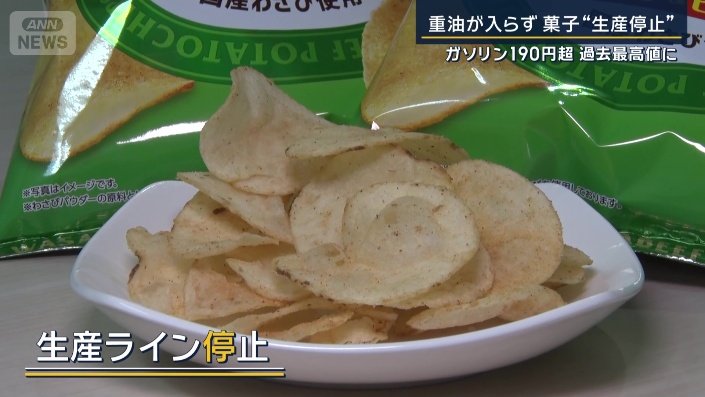 生産ラインを停止