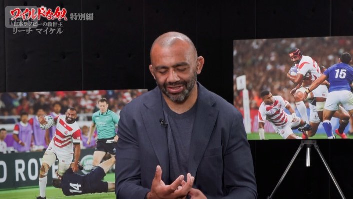 若い選手とも話す