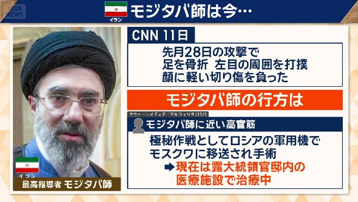 モジタバ師の行方は？