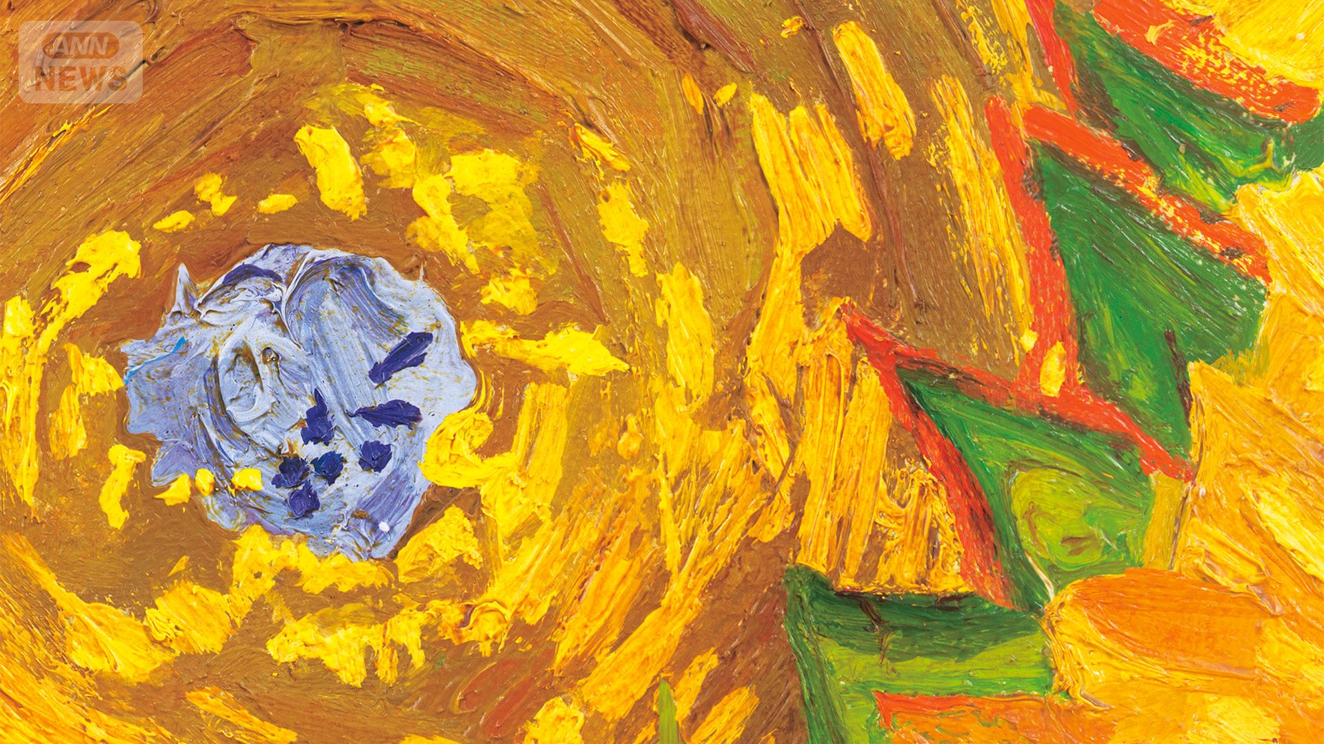 復元された絵画では、筆致の線や絵の具の凹凸がくっきりと見える(提供:東京藝術大学)