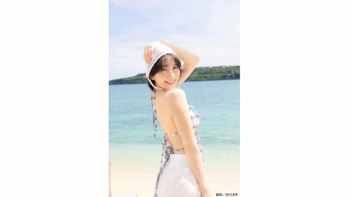 知英、10年ぶり写真集リリース…初の水着も披露