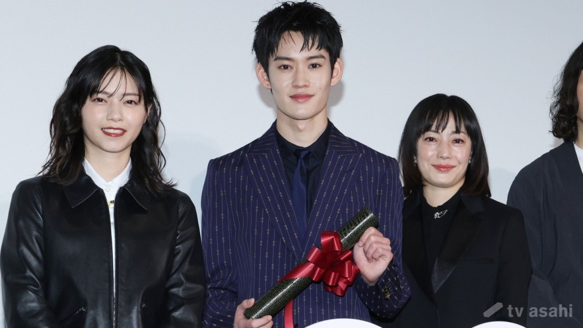 【エンタメ取材現場】山時聡真、菅野美穂、西野七瀬　映画「90メートル」の公開記念舞台挨拶