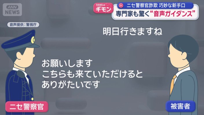 最新の詐欺の記録