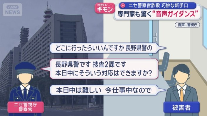 警察に行かせようとする