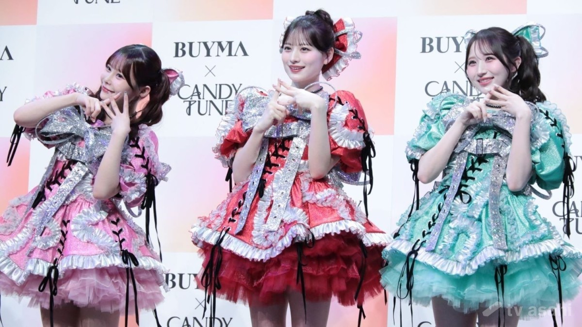 「CANDY TUNE」、特別アレンジの「BUY BUY GIFT！」を披露！