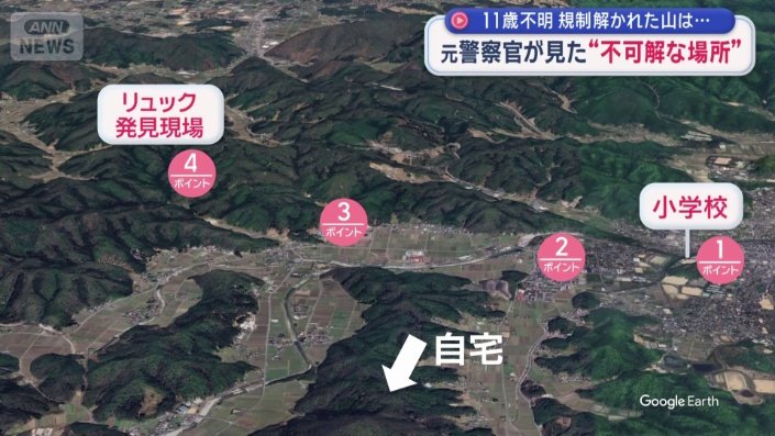 4つの気になる地点