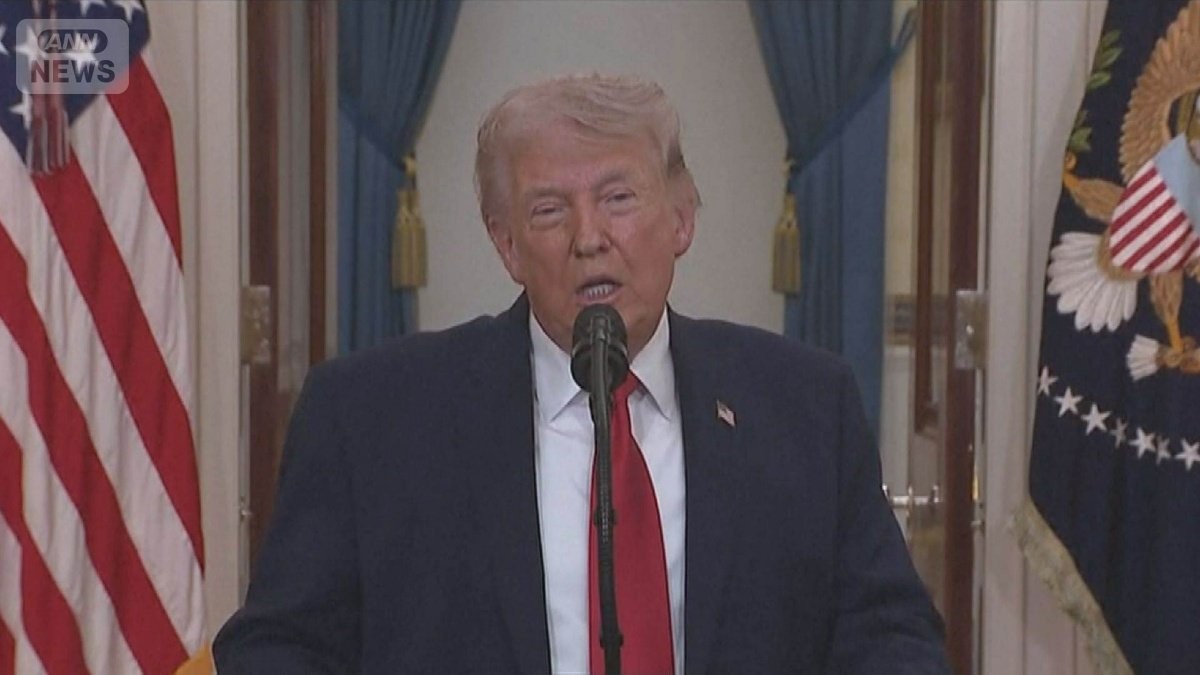 「イランを石器時代に戻す」トランプ氏　戦闘終結は示さず　演説に市場失望、株価下落