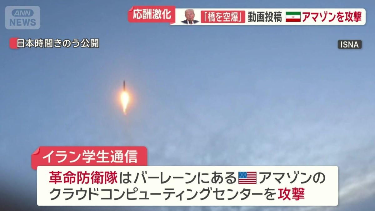 イランがアマゾンを攻撃