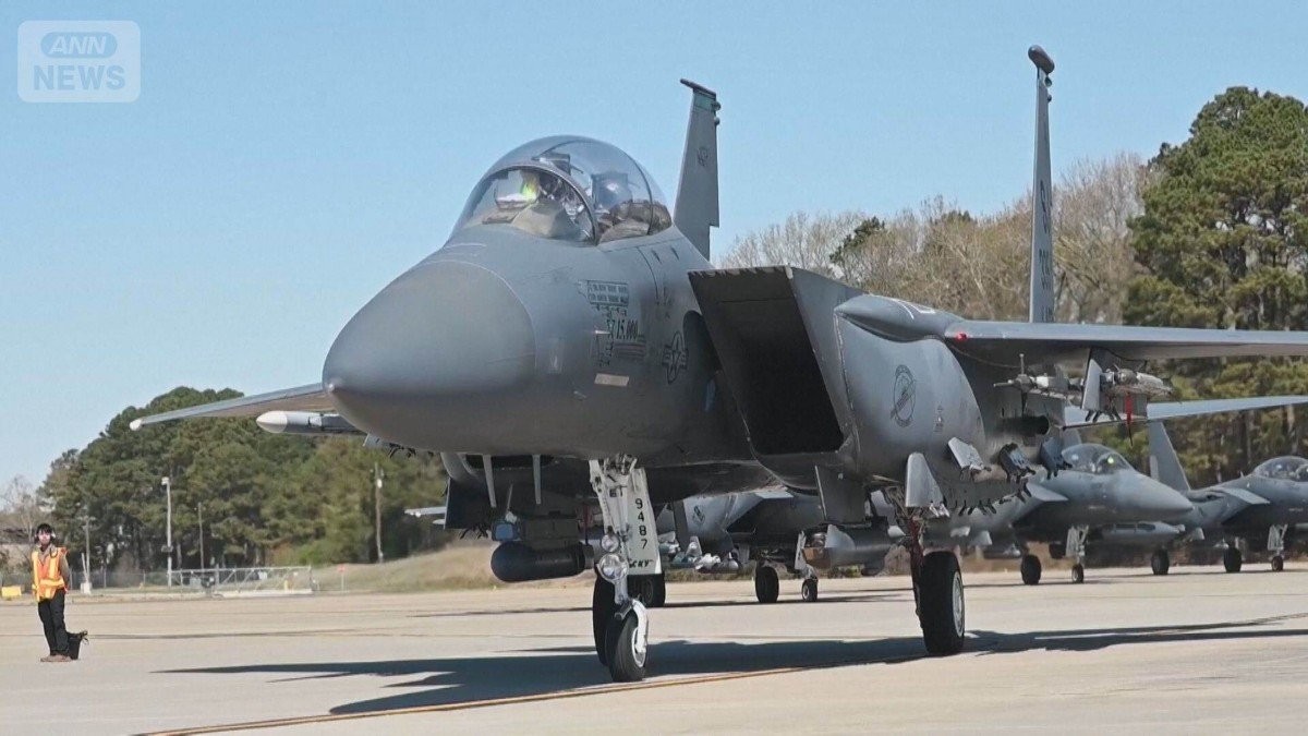 イランで撃墜されたF15の乗組員を米軍が救出　大統領「史上最も大胆な作戦に成功」
