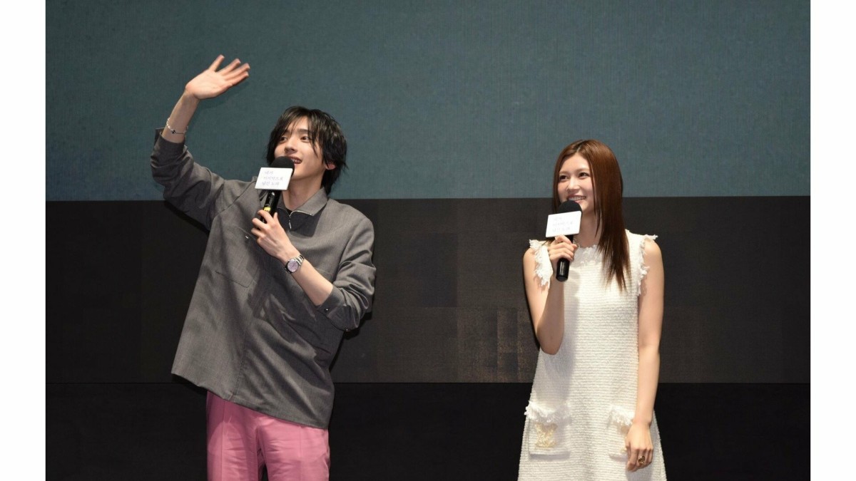 道枝駿佑、韓国で“ミチゲッタシュンスケ”旋風再び！8000人が熱狂　生見愛瑠と「君歌」PR