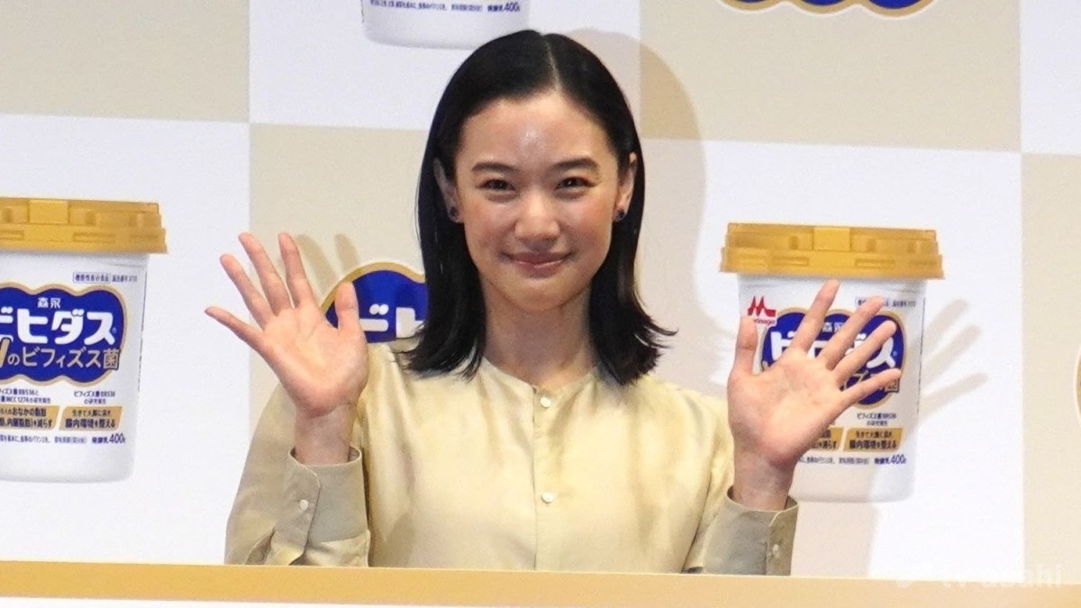 1児のママ蒼井優、「私は手抜きのプロ」「子どもと夫とたくさん笑う毎日」