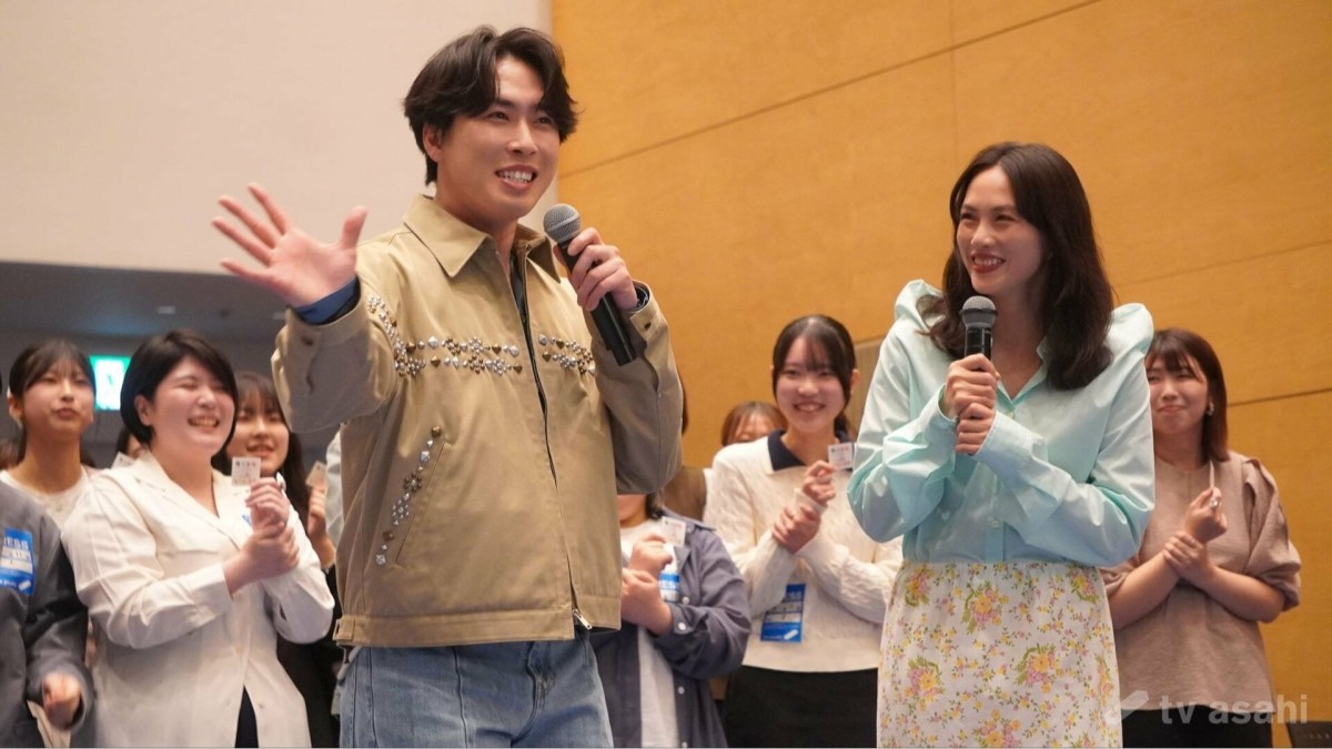 タミ恋試写会に主演・宮舘涼太＆ヒロインの臼田あさ美がサプライズ登場！ファンの反響に「ホッとした気持ちです」
