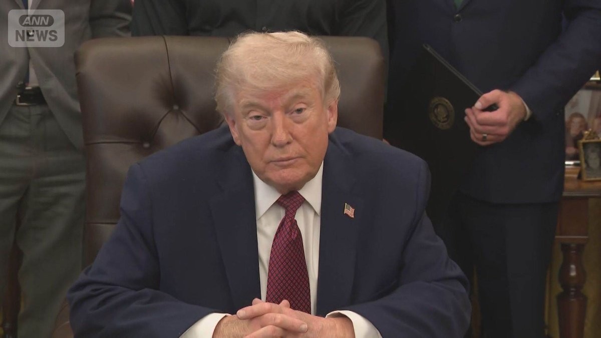 トランプ氏がイランとの停戦延長を表明「協議終了まで」　交渉団のパキスタン入り延期