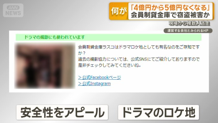 ドラマのロケ地としても使われていた貸金庫