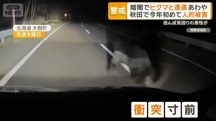 衝突寸前