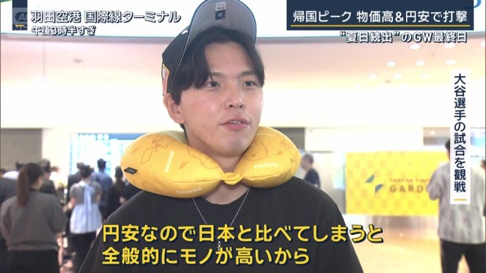 大谷選手の試合を観戦した人