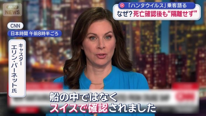 キャスター　エリン･バーネット氏