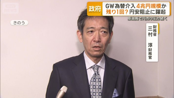 財務省の三村淳財務官