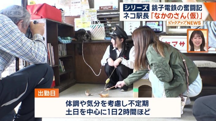 出勤日は不定期