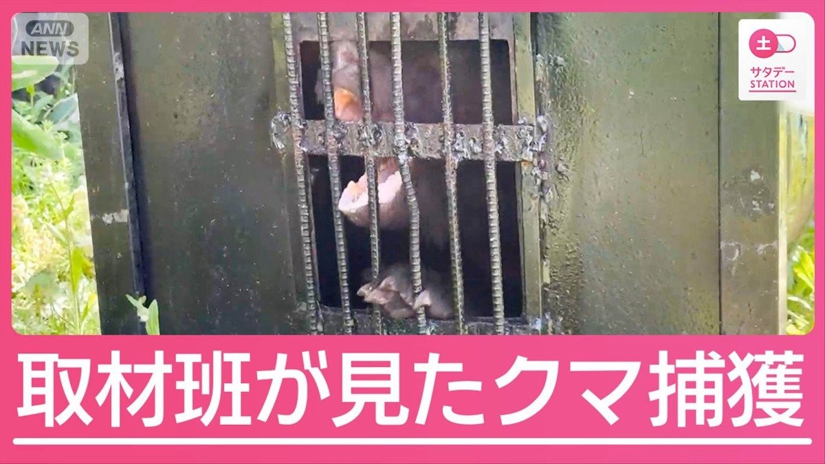 【緊迫】クマ捕獲の最前線「生態は明確に変わってきている」生活圏に迫る脅威