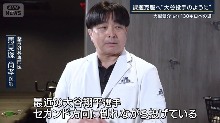 足を上げた後、一度、軸足側に倒れてから投げる