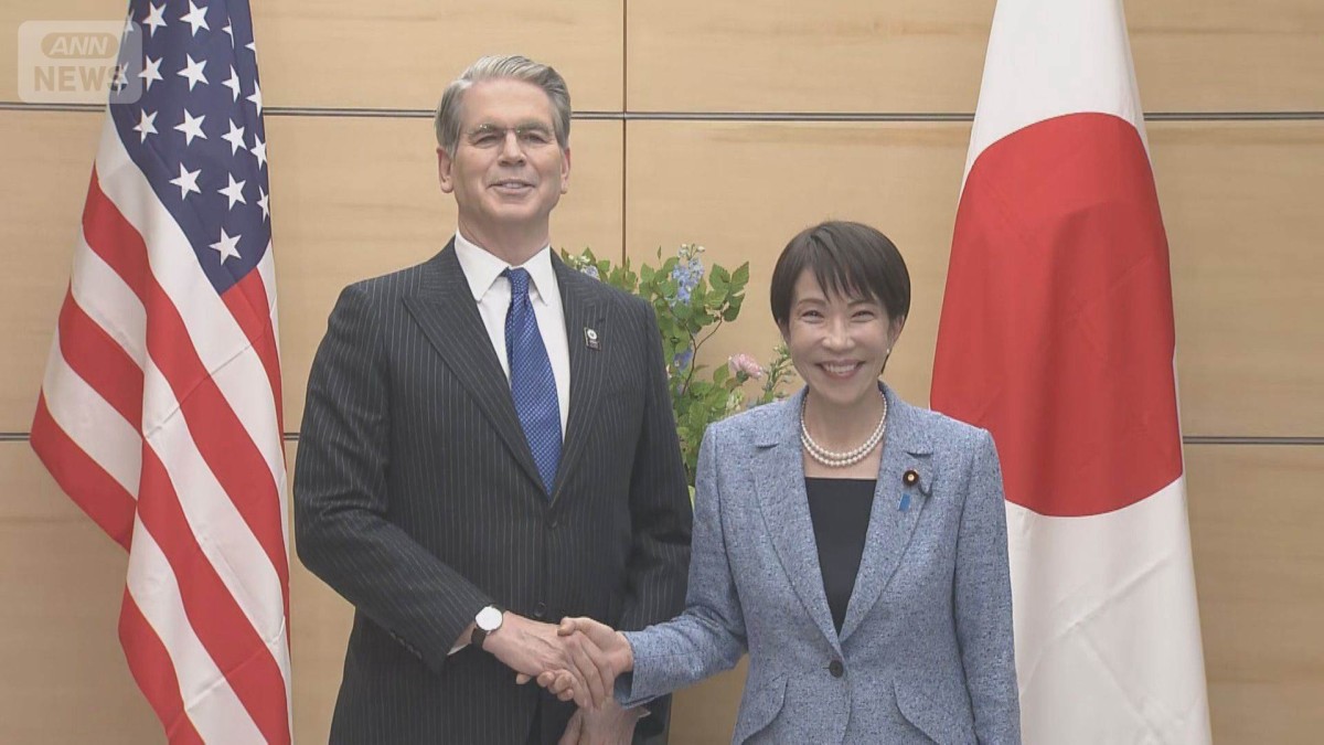 米中会談を前に日本側が伝えたメッセージは…ベッセント長官　高市総理らと意見交換
