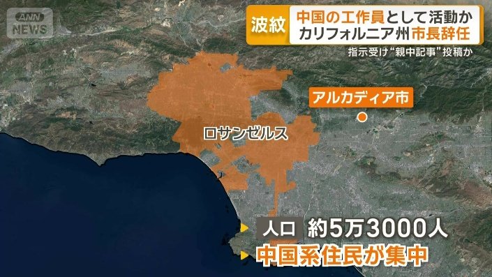 ロサンゼルスの北東約21キロに位置するアルカディア市