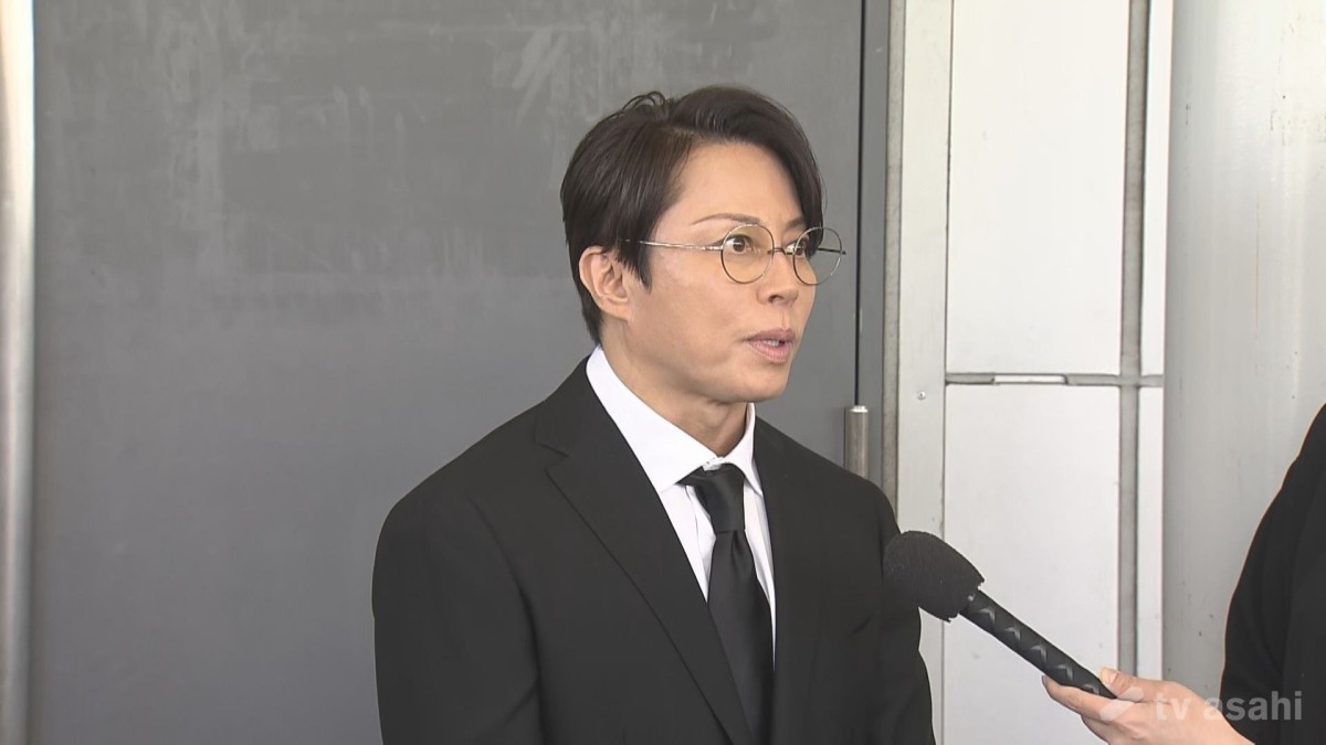 西川貴教「最後まで闘い続けた男だと思います」《真矢さんお別れ会》