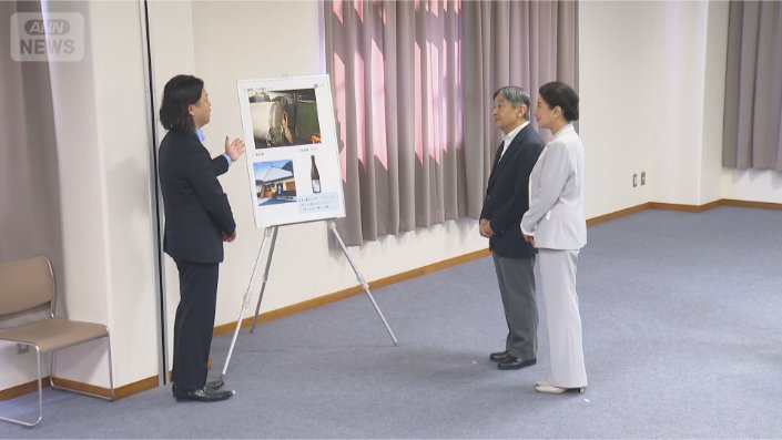 被災者らと懇談