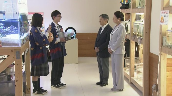 長浜高校の水族館部を視察