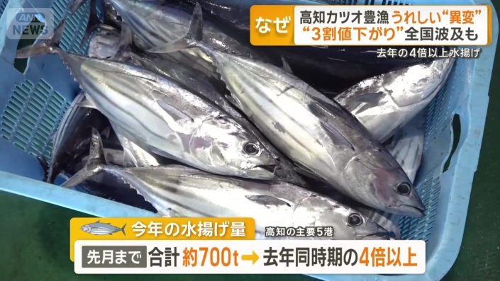 去年の同じ時期の4倍以上