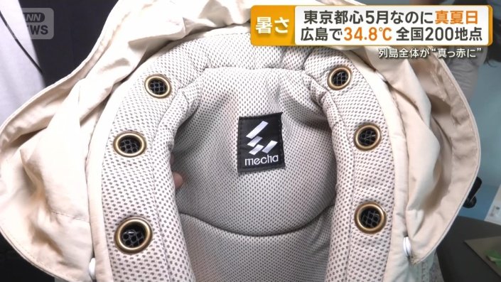 首元にはいくつも穴が開いている