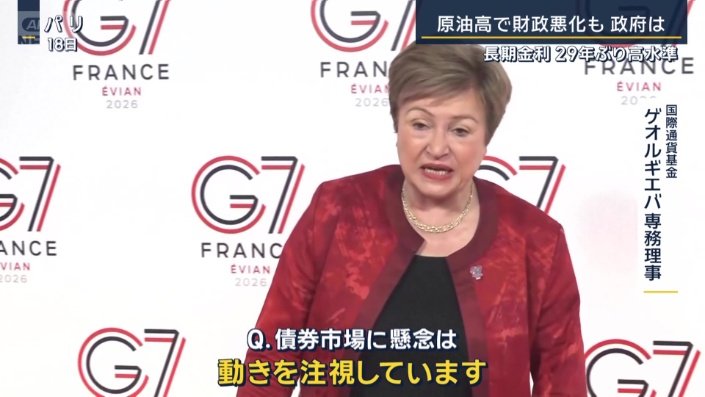 IMF　ゲオルギエバ専務理事