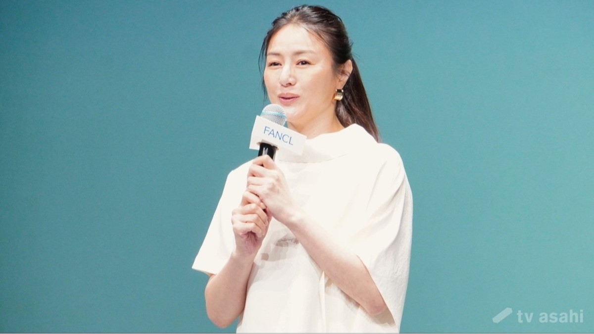 井川遥、ファンケル研究員の熱意に感嘆「チームワークをひしひしと感じた」