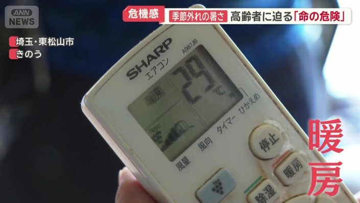 暖房になっていた