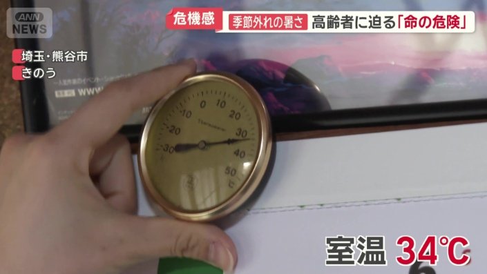 34℃