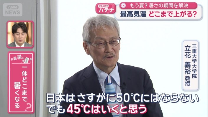 最高気温が50℃に？
