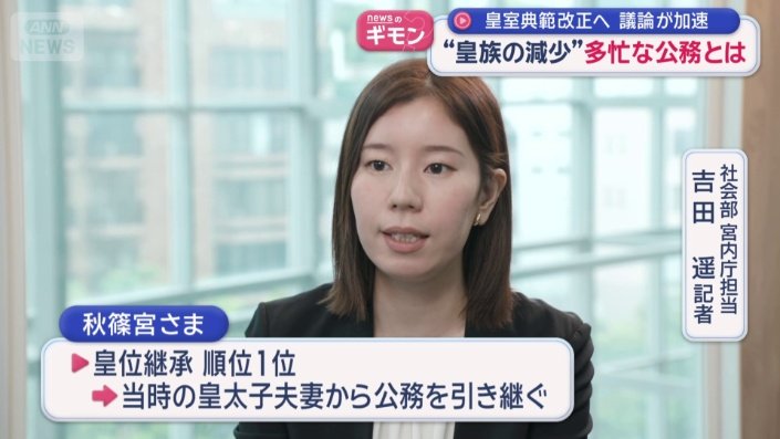 社会部 宮内庁担当 吉田遥記者