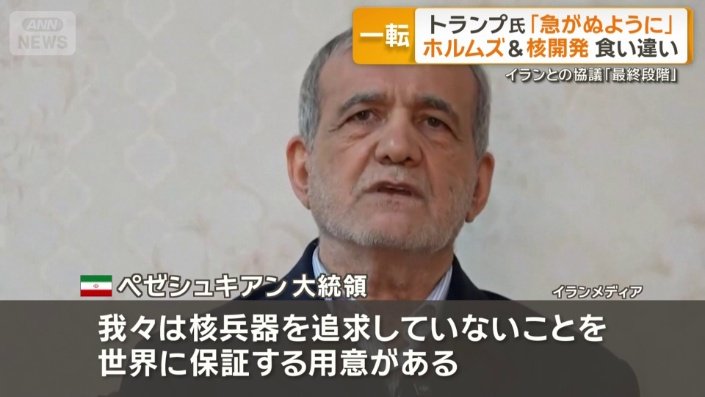 イラン ペゼシュキアン大統領