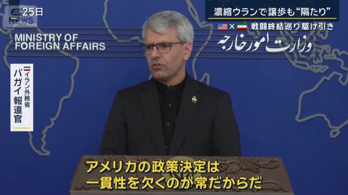 イラン外務省 バガイ報道官