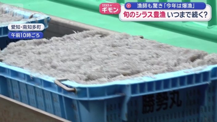 ベルトコンベアから途切れることなく搬入される