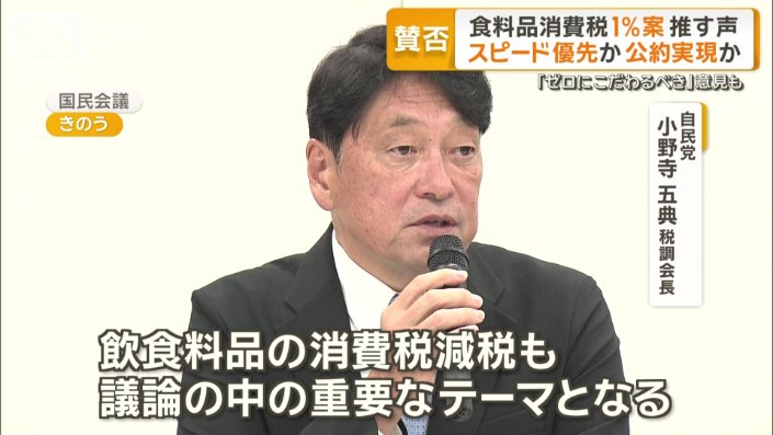 自民党　小野寺五典税調会長