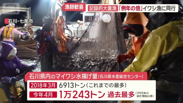 異例の大豊漁