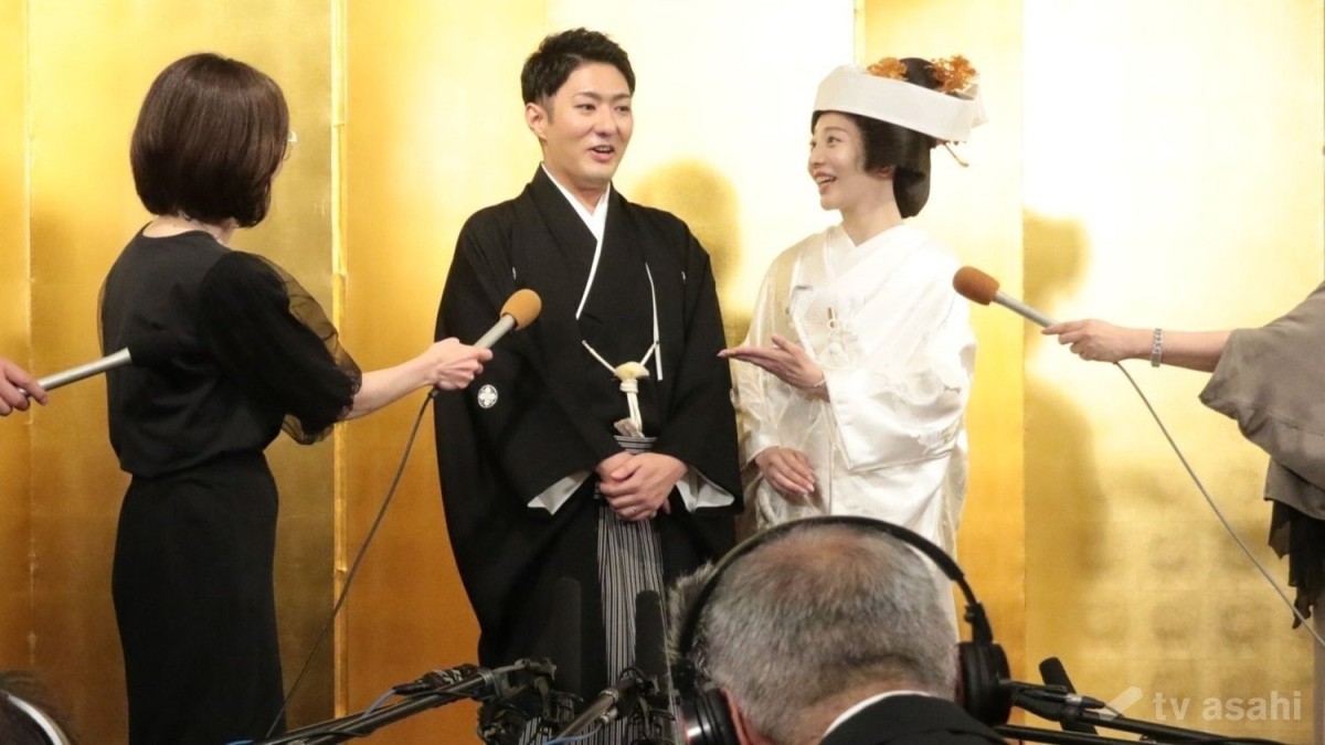 中村橋之助、妻・能條愛未は「不器用だけど一生懸命なところが魅力。母と似ている」