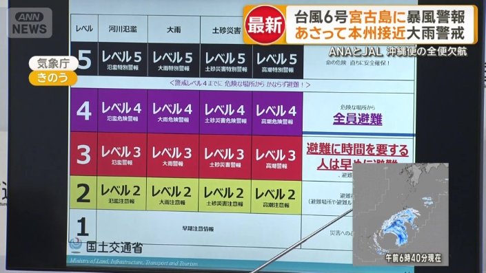 気象庁は「防災気象情報」を見直し