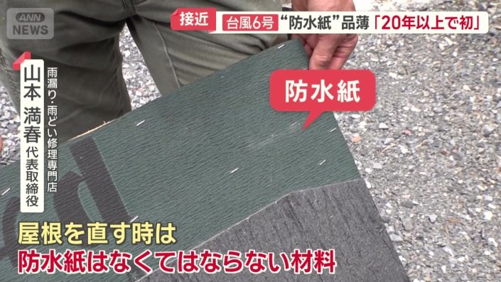 防水紙
