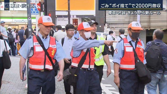 街の見回り